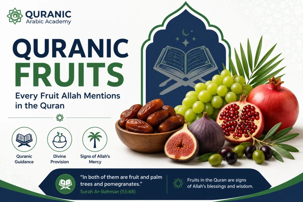 Quranic Fruits: Every Fruit Allah Mentions in the Quran