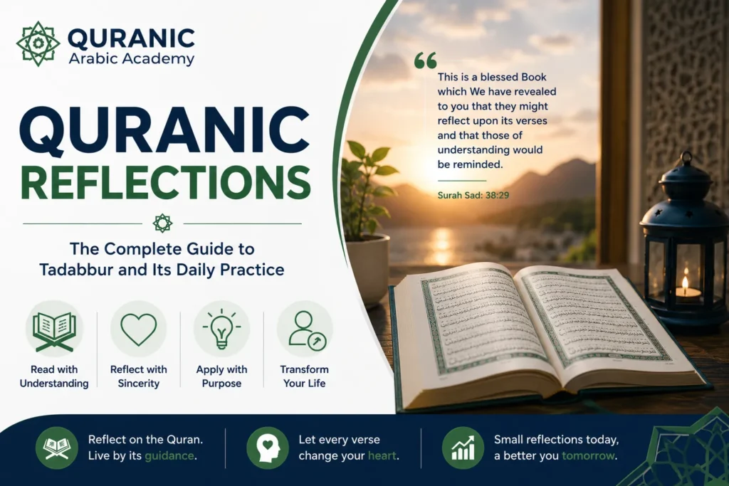 Quranic Reflections – The Complete Guide to Tadabbur and Its Daily Practice