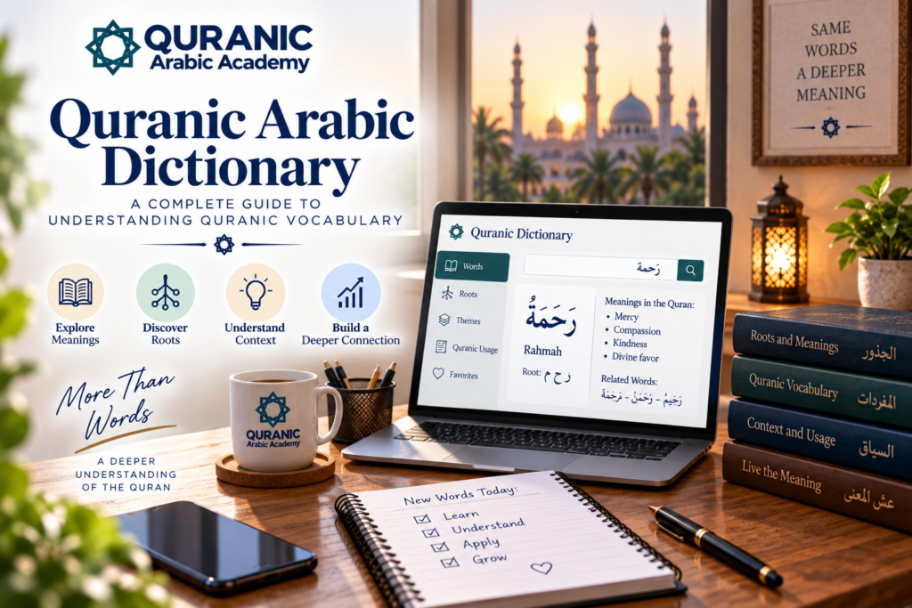 Quranic Arabic Dictionary - A Complete Guide 1 Quranic Arabic Dictionary